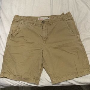 AE khaki shorts
